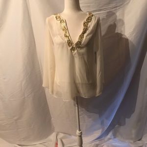 Beautiful off white top